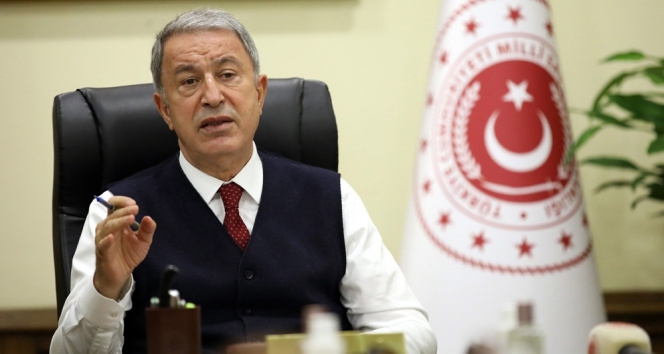 Bakan Akar, Mavi Vatan Tatbikatı'nda Yunanistan'a