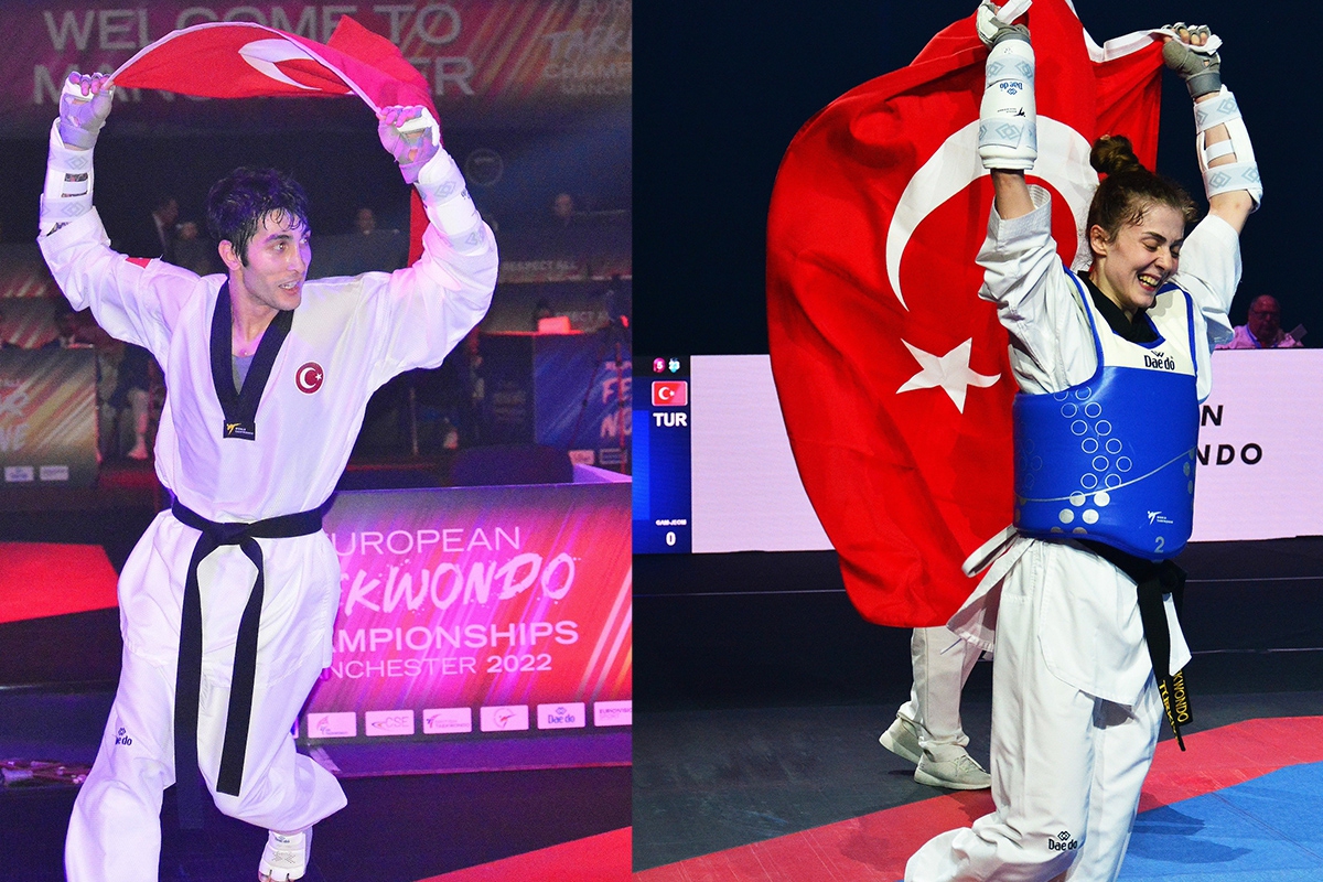 Taekwondo Milli Takımı, genel klasmanda Avrupa Şampiyonu oldu