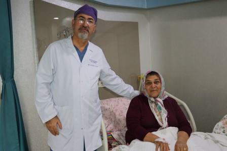 Adana’da glomus tümörüne yakalanan hasta Van’da sağlığına kavuştu