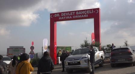Elazığ’da Devlet Bahçeli Hatıra Ormanı oluşturuldu