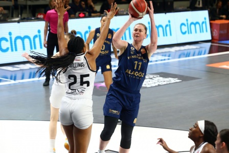 Kadınlar Basketbol Süper Ligi: Beşiktaş: 72 - Fenerbahçe: 90