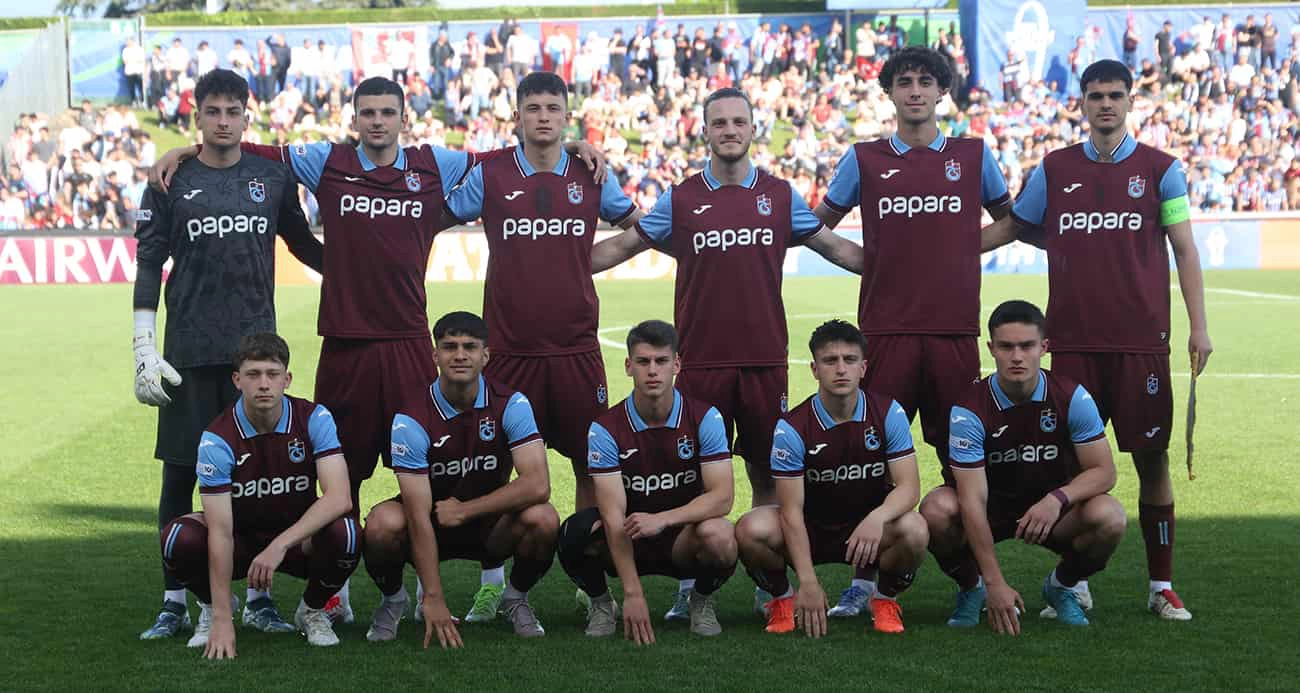 Trabzonspor U19, UEFA Gençlik Ligi finalinde Barcelona'ya kaybetti