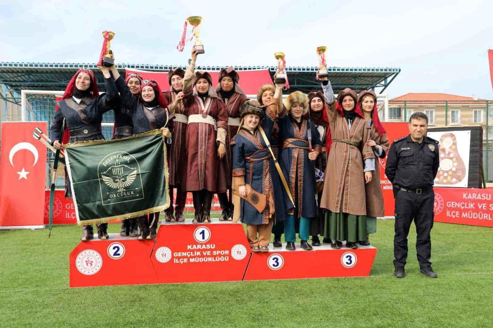 Geleneksel Türk Okçuluğu Şampiyonası’nda ödüller sahiplerini buldu