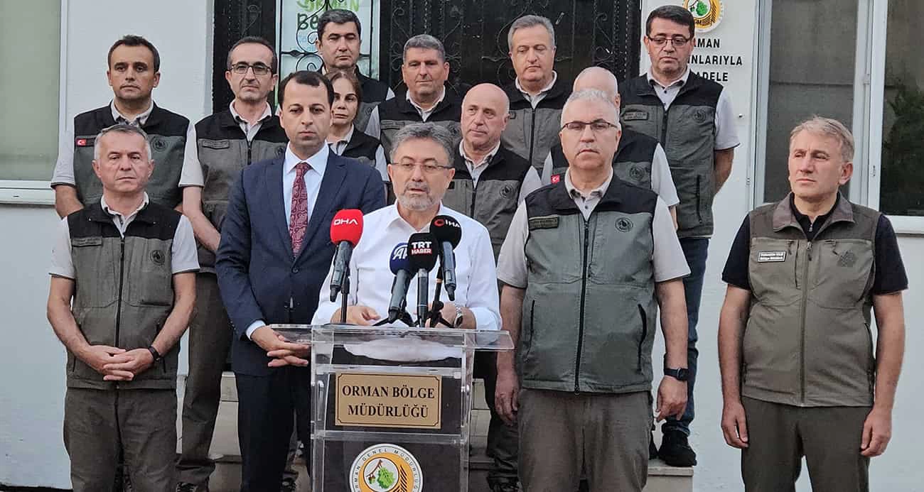 Bakan Yumaklı: "Sadece izmarit atılması sebebiyle 81 yangın çıktı, piknik ateşinden 50 yangın çıktı"