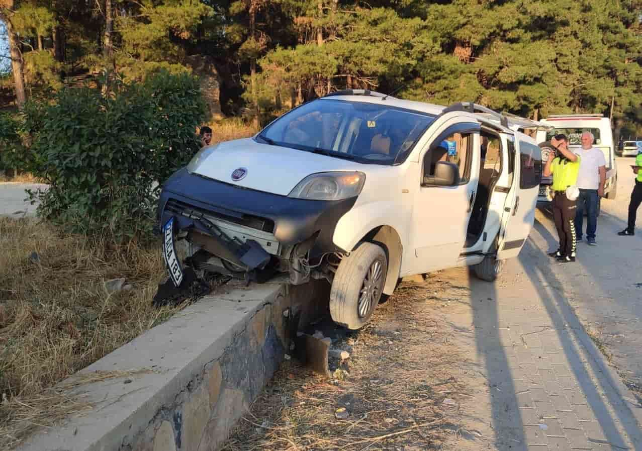Edirne’de drift yaparken duvara çarpan sürücüye 46 bin TL ceza kesildi