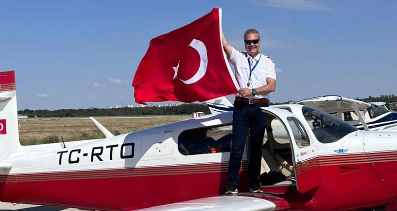 Pilotun son paylaşımı, "Uçağın kanadında değil, hayallerin tam ortasındayım" oldu
