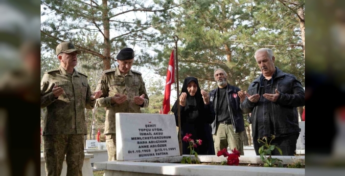 Şehidin silah arkadaşlarının 34 yıllık örnek vefası