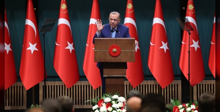 Cumhurbaşkanı Erdoğan'dan bayrağımıza saldırıya tepki!
