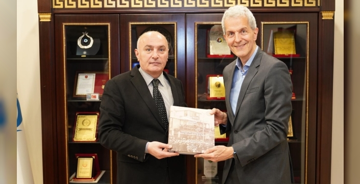 Başkan Saim Özakalın, Alman Elçi Stefan Bredohl'a Erzurum’un Yatırım Potansiyelini Tanıttı