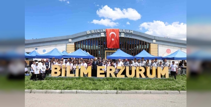 Bilim Fuarları Festivali Erzurum’da büyük bir coşkuyla gerçekleştirildi
