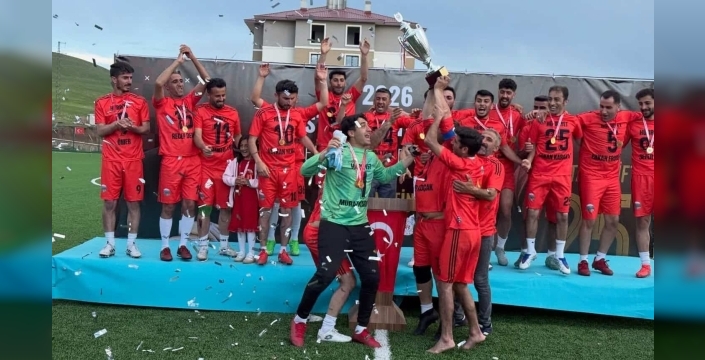 Tekman’da futbol şöleni: 2026 Mustafa Çiftçi sezonu şampiyonu Hürriyetspor oldu