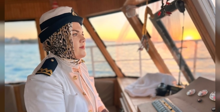 Van Gölü’nün ilk kadın kaptanı: Dümen artık ona emanet