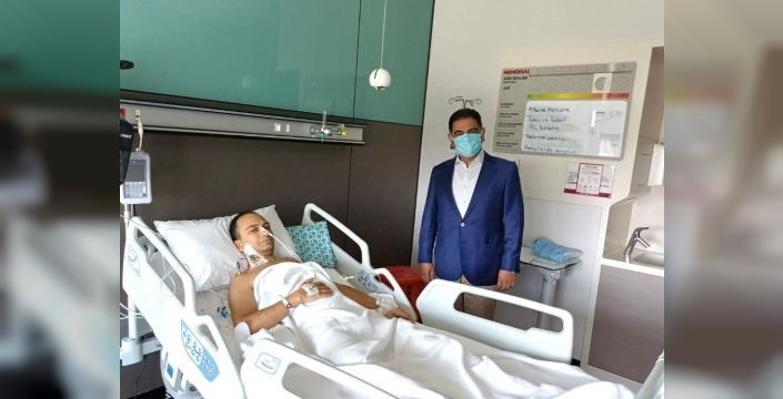 Doktor oğlu, Profesör babaya karaciğerini verdi