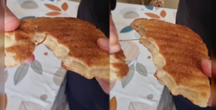 Ekmekten paket lastiği çıktı